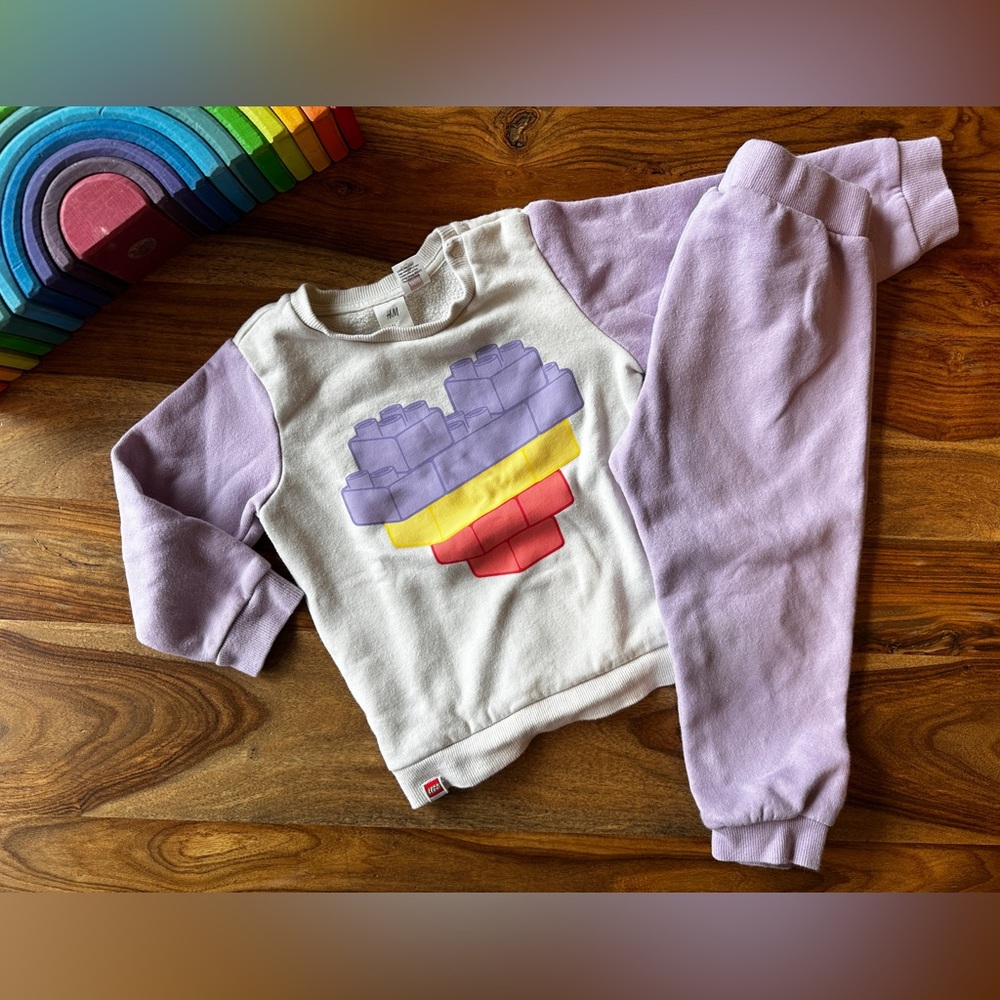 H&M Lego Duplo Sweat Set - Girls 2T